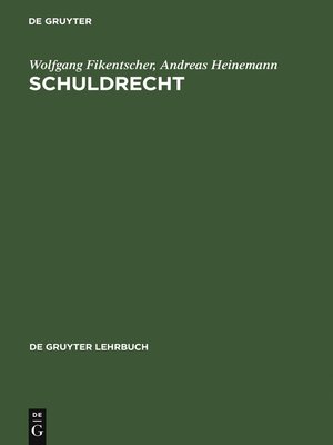 cover image of Schuldrecht